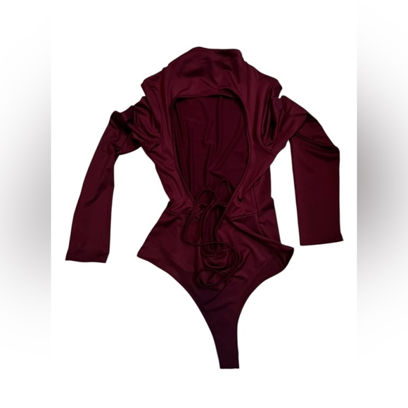 Love J Long Sleeve Open Back Body Suit size XL NWT - Picture 9 of 9